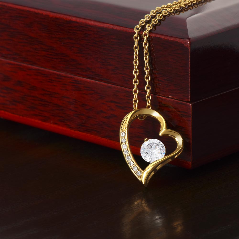 To My Daughter Necklace gift