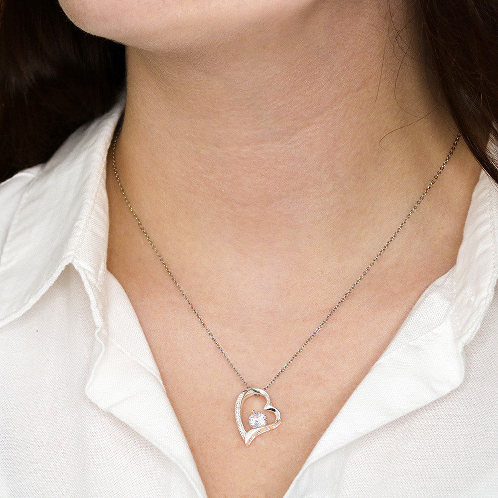 To My Daughter Necklace gift